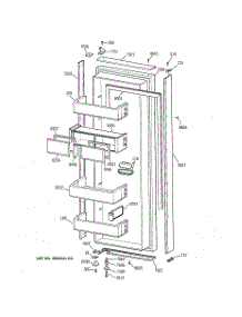 03 - Motor-Pump Mechanism parts for Ge Dishwasher GSD4000D00WW / from AppliancePartsPros.com