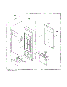 02 - Controller Parts parts for Ge Microwave JES1456DS1WW / from AppliancePartsPros.com