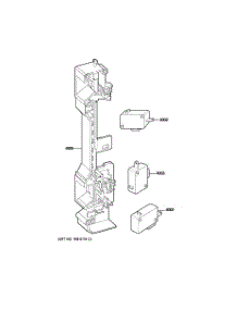 04 - Latch Board Parts parts for Ge Microwave JES1451DS1WW / from AppliancePartsPros.com