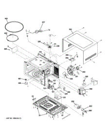 03 - Oven Cavity Parts parts for Ge Microwave JES1656SR1SS / from AppliancePartsPros.com
