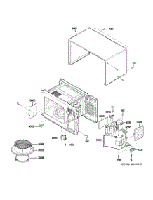 03 - Oven Cavity Parts parts for Ge Microwave CEB1590SS1SS / from AppliancePartsPros.com