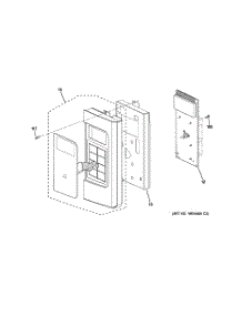 02 - Controller Parts parts for Ge Microwave JVM2010SS1SS / from AppliancePartsPros.com