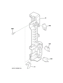 04 - Latch Board Parts parts for Ge Microwave JVM2010SS1SS / from AppliancePartsPros.com