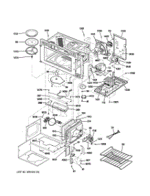 05 - Interior Parts (1) parts for Ge Microwave CSA1201RSS02 / from AppliancePartsPros.com