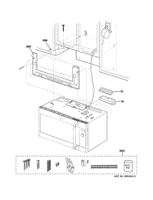07 - Installation Parts parts for Ge Microwave CSA1201RSS02 / from AppliancePartsPros.com
