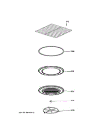 05 - Interior Parts (2) parts for Ge Microwave PSB2200NBB02 / from AppliancePartsPros.com