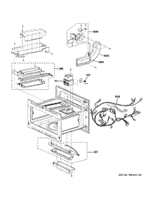 07 - Insulator Parts (2) parts for Ge Microwave PSB2200NWW02 / from AppliancePartsPros.com