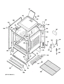 03 - Body Parts parts for Ge Range AGBS300PK2BB / from AppliancePartsPros.com