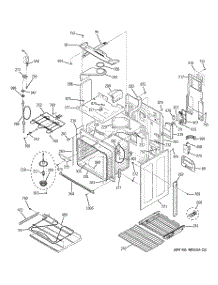 03 - Body Parts parts for Ge Range PHS925ST1SS / from AppliancePartsPros.com