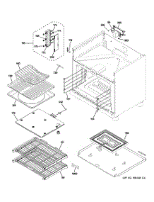 05 - Oven Cavity Parts parts for Ge Range ZDP364NDP5SS / from AppliancePartsPros.com