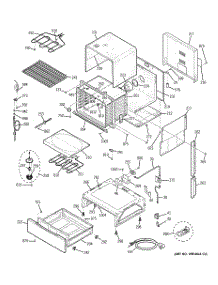 03 - Body Parts parts for Ge Range P2S975SEP3SS / from AppliancePartsPros.com