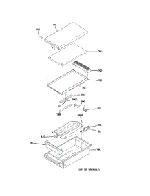 09 - Griddle Assembly parts for Ge Range ZDP364LDP5SS / from AppliancePartsPros.com