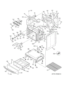 03 - Body Parts parts for Ge Range JBS55MM4BS / from AppliancePartsPros.com