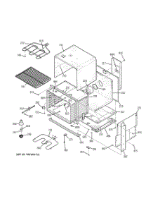 03 - Body Parts parts for Ge Range PD900DP3CC / from AppliancePartsPros.com