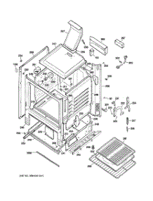 03 - Body Parts parts for Ge Range JGBS07SET3SA / from AppliancePartsPros.com