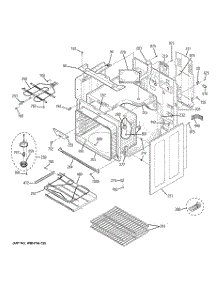 03 - Body Parts parts for Ge Range JB705DT3BB / from AppliancePartsPros.com