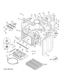 03 - Body Parts parts for Ge Range JB710DT3BB / from AppliancePartsPros.com