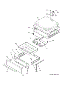 04 - Warming Drawer parts for Ge Range PB920ST2SS / from AppliancePartsPros.com