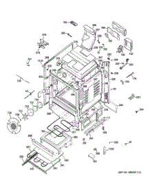 03 - Body Parts parts for Ge Range PGB980SET2SS / from AppliancePartsPros.com