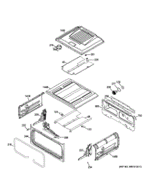 04 - Upper Oven parts for Ge Range JGB870DET2WW / from AppliancePartsPros.com