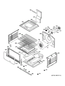 05 - Lower Oven parts for Ge Range JGB870DET2BB / from AppliancePartsPros.com