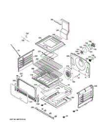 05 - Lower Oven parts for Ge Range PGB995DET2WW / from AppliancePartsPros.com