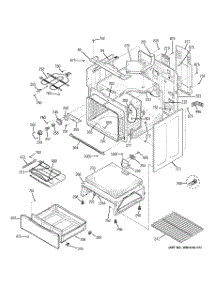 03 - Body Parts parts for Ge Range JB655ST3SS / from AppliancePartsPros.com