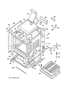 03 - Body Parts parts for Ge Range JGBS07DET2CC / from AppliancePartsPros.com