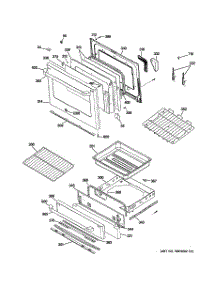 04 - Door & Drawer Parts parts for Ge Range CGS985SET2SS / from AppliancePartsPros.com