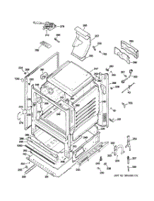 03 - Body Parts parts for Ge Range JGB281SER5SS / from AppliancePartsPros.com