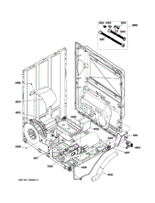 05 - Shields & Water System parts for Ge Dryer PTDS650GM1WT / from AppliancePartsPros.com