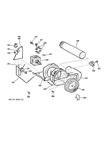 05 - Blower & Drive Assembly parts for Ge Dryer DCCB330EJ1WC / from AppliancePartsPros.com