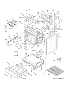 03 - Body Parts parts for Ge Range JBP62DM5WW / from AppliancePartsPros.com