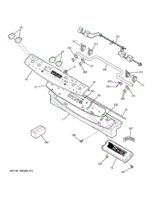 02 - Control Panel parts for Ge Range PGS975DEP4WW / from AppliancePartsPros.com