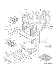 03 - Body Parts parts for Ge Range JB640MR5BS / from AppliancePartsPros.com