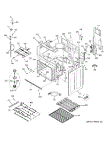 03 - Body Parts parts for Ge Range PCB920ST1SS / from AppliancePartsPros.com