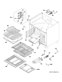 05 - Oven Cavity Parts parts for Ge Range ZGP366NR2SS / from AppliancePartsPros.com