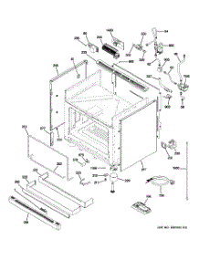 04 - Body Parts parts for Ge Range ZGP364LRR2SS / from AppliancePartsPros.com