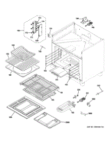 05 - Oven Cavity Parts parts for Ge Range ZGP364LRR2SS / from AppliancePartsPros.com