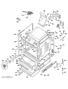 03 - Body Parts parts for Ge Range JGB600SET2SS / from AppliancePartsPros.com