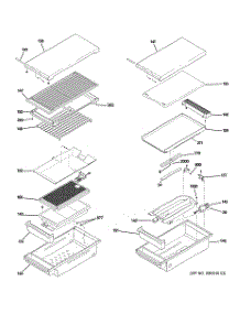 03 - Grill & Griddle Assembly parts for Ge Range ZDP484LGP5SS / from AppliancePartsPros.com