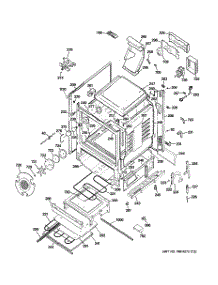 03 - Body Parts parts for Ge Range JGB840SET2SS / from AppliancePartsPros.com