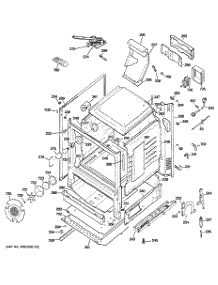 03 - Body Parts parts for Ge Range JGB296DET2BB / from AppliancePartsPros.com