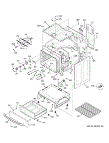 03 - Body Parts parts for Ge Range JBP35SIM4SS / from AppliancePartsPros.com
