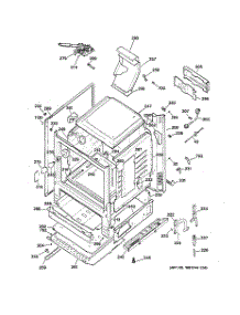 03 - Body Parts parts for Ge Range JGBP28DET2BB / from AppliancePartsPros.com