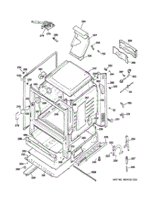 03 - Body Parts parts for Ge Range JGBP28MET2BS / from AppliancePartsPros.com