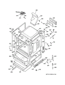 03 - Body Parts parts for Ge Range JGB250GET2SA / from AppliancePartsPros.com