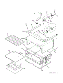 03 - Upper Oven parts for Ge Range PCB975ST1SS / from AppliancePartsPros.com