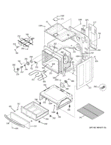 03 - Body Parts parts for Ge Range JBP35SIM3SS / from AppliancePartsPros.com