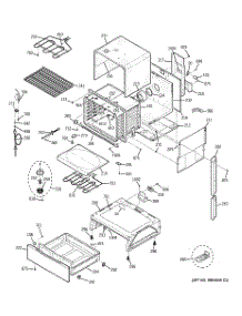 03 - Body Parts parts for Ge Range PS968TP3WW / from AppliancePartsPros.com
